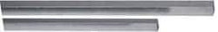 Precision Brand - 12" Long x 7/16" High x 7/16" Wide, Plain Key Stock - Stainless Steel - First Tool & Supply