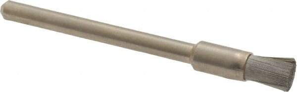 Anderson - 3/16" Brush Diam, Crimped, End Brush - 1/8" Diam Shank, 25,000 Max RPM - First Tool & Supply