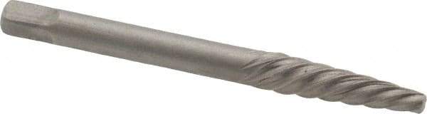 Interstate - Spiral Flute Screw Extractor - #2 Extractor for 5/32 to 7/32" Screw, 2-3/8" OAL - First Tool & Supply