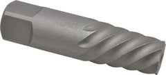 Interstate - Spiral Flute Screw Extractor - #9 Extractor for 1-3/8 to 2" Screw, 4-5/8" OAL - First Tool & Supply