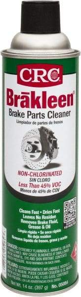 CRC - Nonchlorinated Brake Parts Cleaner - 14 oz Aerosol Can - First Tool & Supply