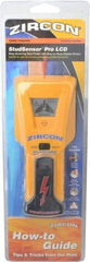 Zircon - 1-1/2" Deep Scan Stud Finder with LCD Screen - 9V Battery, Detects Wood & Metal Studs or Joists up to 1-1/2" Deep - First Tool & Supply