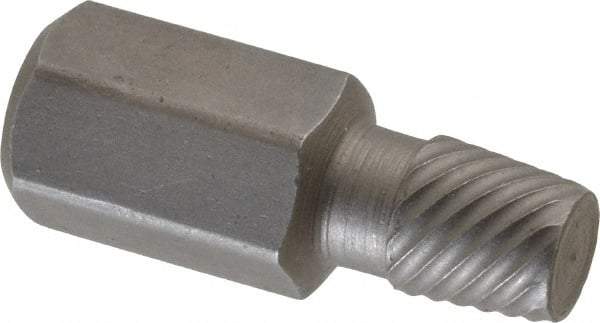 Irwin Hanson - Spiral Flute Screw Extractor - 11/32" Extractor for 5/8" Screw, 1/2" Hex - First Tool & Supply