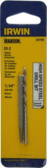 Irwin - 2 Piece Spiral Flute Screw Extractor & Drill Set - Screw Range 5/32 to 7/32" - First Tool & Supply