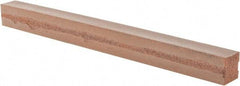 Cratex - 1/2" Wide x 6" Long x 1/2" Thick, Square Abrasive Block - Fine Grade - First Tool & Supply