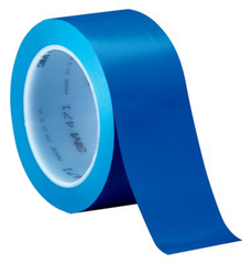 List 471 4" x 36 ydsVinyl Tape - Blue - First Tool & Supply