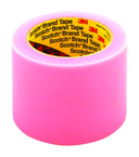 List 821 4" x 72 yds Labelgard Film Tape - Pink - First Tool & Supply