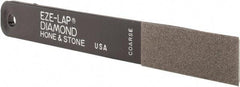 Eze Lap - Coarse, 2" Length of Cut, Single End Diamond Hone - 250 Grit, 3/4" Wide x 3/16" High - First Tool & Supply