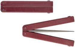 DMT - 9-1/2" OAL Fine Knife Sharpener Diamond File - 1/4" Wide, 4-3/16 LOC, Red, 600 Grit - First Tool & Supply