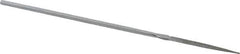 Strauss - 5-1/2" OAL Fine Point Needle Diamond File - 5/32" Wide x 1/16" Thick, 1-5/8 LOC, 91 Grit - First Tool & Supply