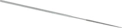 Strauss - 5-1/2" OAL Fine Round Needle Diamond File - 1/16" Wide x 1/16" Thick, 1-5/8 LOC, 91 Grit - First Tool & Supply