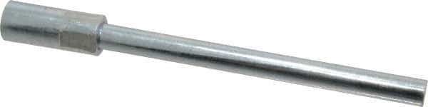 Value Collection - 6" Long x 3/8" Rod Diam, Tube Brush Extension Rod - 1/2-12 Female Thread - First Tool & Supply