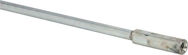 Value Collection - 24" Long x 1/4" Rod Diam, Tube Brush Extension Rod - 1/4-20 Female Thread - First Tool & Supply