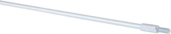Value Collection - 24" Long x 1/4" Rod Diam, Tube Brush Extension Rod - 1/4-20 Male Thread - First Tool & Supply