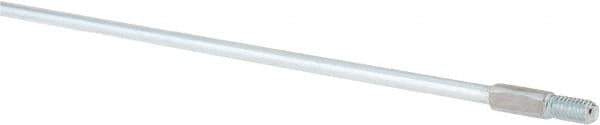 Value Collection - 24" Long x 1/4" Rod Diam, Tube Brush Extension Rod - 5/16-18 Male Thread - First Tool & Supply