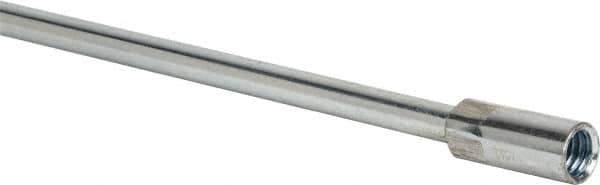 Value Collection - 36" Long x 3/8" Rod Diam, Tube Brush Extension Rod - 1/2-12 Female Thread - First Tool & Supply