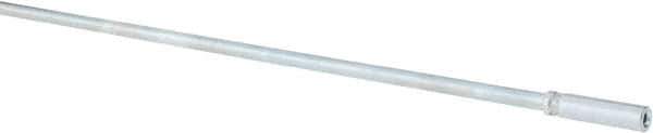 Value Collection - 48" Long x 1/4" Rod Diam, Tube Brush Extension Rod - 3/16-24 Female Thread - First Tool & Supply