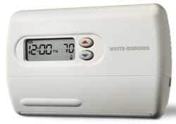 White-Rodgers - 45 to 90°F, 1 Heat, 1 Cool, Standard Digital 5+1+1 Programmable Single Stage Thermostat - mV to 30 Volts, Electronic Switching Switch - First Tool & Supply