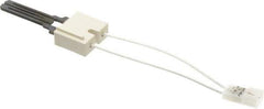 White-Rodgers - 120 VAC, 5 Amp, Two Terminal Receptacle with .093" Male Pins Connection, Silicon Carbide Hot Surface Ignitor - 9" Lead Length, For Use with Gas Burner - First Tool & Supply