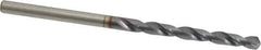 OSG - 3.29946mm 120° Vanadium High Speed Steel Jobber Drill - TiCN Finish, Right Hand Cut, Spiral Flute, Straight Shank, 65mm OAL, Standard Point - First Tool & Supply