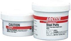 Loctite - 25 Lb Kit Gray Epoxy Resin Putty - 203°F Max Operating Temp, 6 hr Full Cure Time, Series 135 - First Tool & Supply