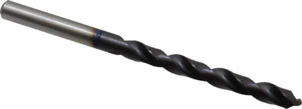 Accupro - Letter I 120° Cobalt Jobber Drill - TiAlN Finish, Right Hand Cut, Spiral Flute, Straight Shank, 109mm OAL, Faceted Point - First Tool & Supply