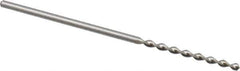 Accupro - 3/64" 130° Cobalt Jobber Drill - Bright Finish, Right Hand Cut, Parabolic Flute, Straight Shank, 1-1/2" OAL, Split Point - First Tool & Supply