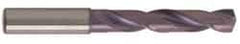 Guhring - 8.7mm 140° Solid Carbide Jobber Drill - FIREX Finish, Right Hand Cut, Spiral Flute, Straight Shank, 103mm OAL, SU Point - First Tool & Supply