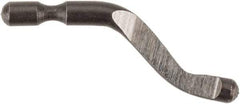 Shaviv - B10 Right-Handed High Speed Steel Deburring Swivel Blade - Use on Hole Edge & Straight Edge Surfaces, Adjustable - First Tool & Supply