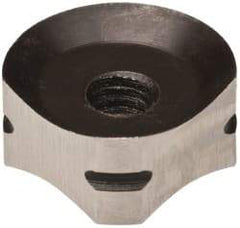 Noga - N80K M42 Bi-Directional High Speed Steel Deburring Swivel Blade - Round Blade Cross Section, Use on Slot/Keyway Surfaces, Reversible - First Tool & Supply