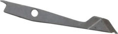 Cogsdill Tool - 3/32", Type A Double Angle, Replacement Deburring Blade - High Speed Steel, for Front & Back Hole Deburring & Chamfering - First Tool & Supply