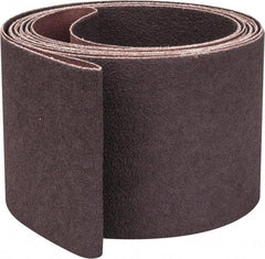 Norton - 3" Wide x 132" OAL, 60 Grit, Aluminum Oxide Abrasive Belt - Aluminum Oxide, Medium, Coated, X Weighted Cloth Backing, Series R228 - First Tool & Supply