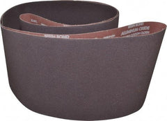 Norton - 8" Wide x 107" OAL, 50 Grit, Aluminum Oxide Abrasive Belt - Aluminum Oxide, Coarse, Coated, X Weighted Cloth Backing, Series R228 - First Tool & Supply