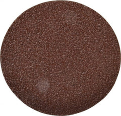 Made in USA - 5" Diam, 24 Grit Aluminum Oxide Adhesive PSA Disc - First Tool & Supply