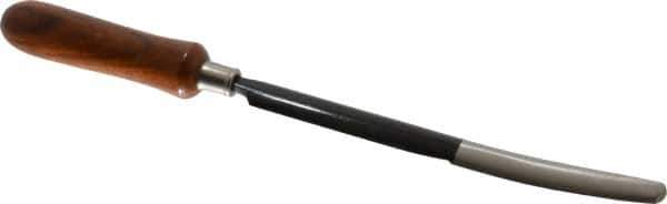 Value Collection - Hand Deburring Half Round Tool - Steel Blade - First Tool & Supply