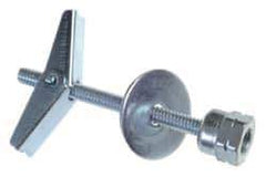 ITW Buildex - 3/8" Zinc-Plated Stainless Steel Vertical (End Drilled) Mount Threaded Rod Anchor - 5/8" Diam x 3" Long, 440 Lb Ultimate Pullout, For Use with Drywall - First Tool & Supply