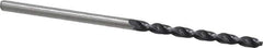 Accupro - #43 130° Cobalt Jobber Drill - TiAlN Finish, Right Hand Cut, Parabolic Flute, Straight Shank, 2-3/32" OAL, Split Point - First Tool & Supply