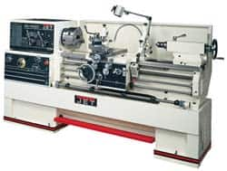 Jet - 14 Inch Swing, 40 Inch Distance Between Centers, Geared Head Speed Control, 3 Phase Engine Lathe - First Tool & Supply