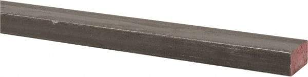 Made in USA - 36" Long x 1/8" High x 1/4" Wide, Mill Key Stock - W-1 (Water Hardening) Tool Steel - First Tool & Supply