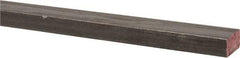 Made in USA - 36" Long x 1/4" High x 1/2" Wide, Mill Key Stock - W-1 (Water Hardening) Tool Steel - First Tool & Supply