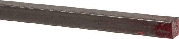 Made in USA - 36" Long x 3/16" High x 3/16" Wide, Key Stock - W-1 (Water Hardening) Tool Steel - First Tool & Supply