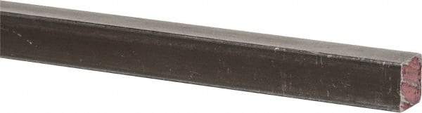 Made in USA - 36" Long x 3/8" High x 3/8" Wide, Key Stock - W-1 (Water Hardening) Tool Steel - First Tool & Supply