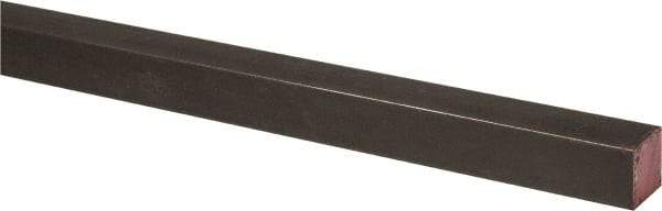 Made in USA - 36" Long x 3/4" High x 3/4" Wide, Key Stock - W-1 (Water Hardening) Tool Steel - First Tool & Supply