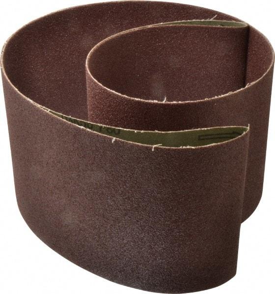 Tru-Maxx - 6" Wide x 89" OAL, 80 Grit, Aluminum Oxide Abrasive Belt - Aluminum Oxide, Medium, Coated - First Tool & Supply