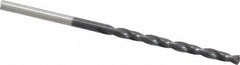 Chicago-Latrobe - #42 135° Cobalt Jobber Drill - TiAlN Finish, Right Hand Cut, Spiral Flute, Straight Shank, 2-1/4" OAL, Split Point - First Tool & Supply