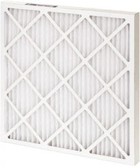 PRO-SOURCE - 25 x 25 x 2", MERV 8, 30 to 35% Efficiency, Wire-Backed Pleated Air Filter - First Tool & Supply