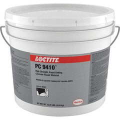 Loctite - 1 Gal Pail Gray Magnesium Phosphate Filler/Repair Caulk - 2000°F Max Operating Temp, 10 min Tack Free Dry Time, 1 to 2 hr Full Cure Time, Series 135 - First Tool & Supply