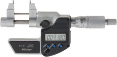 Mitutoyo - 0.2 to 1.2" Range, 0.00005" Resolution, Electronic Inside & Tubular Micrometer - First Tool & Supply