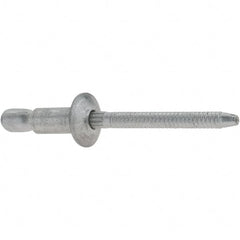 RivetKing - Size 64 Dome Head Aluminum Structural with Locking Stem Blind Rivet - First Tool & Supply