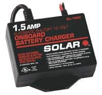 Solar - 12 Volt Specialty Charger - First Tool & Supply